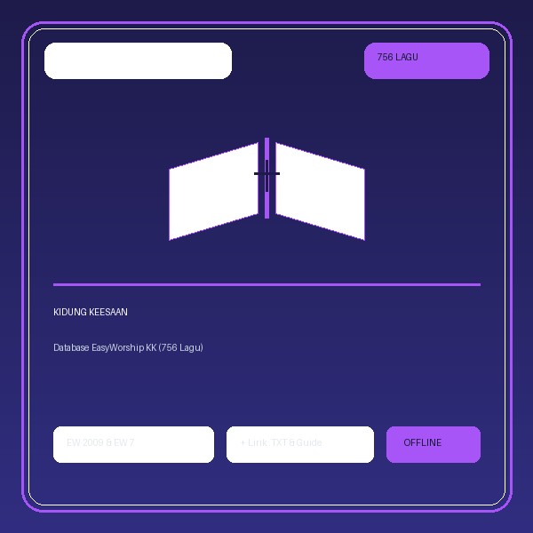 Database EasyWorship KK — Kidung Keesaan